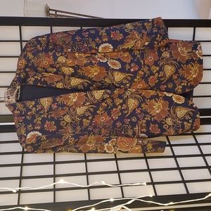 Silk paisley blazrr